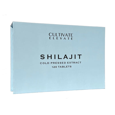 Cultivate Elevate Adaptogens Cold Pressed Shilajit, 120 tablets