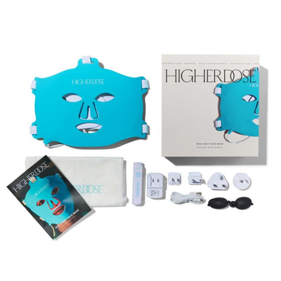 HigherDose Wellness Tools Red Light Face Mask