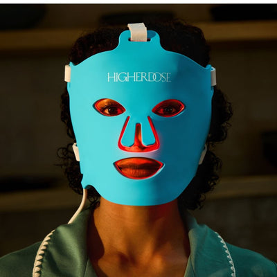 HigherDose Wellness Tools Red Light Face Mask