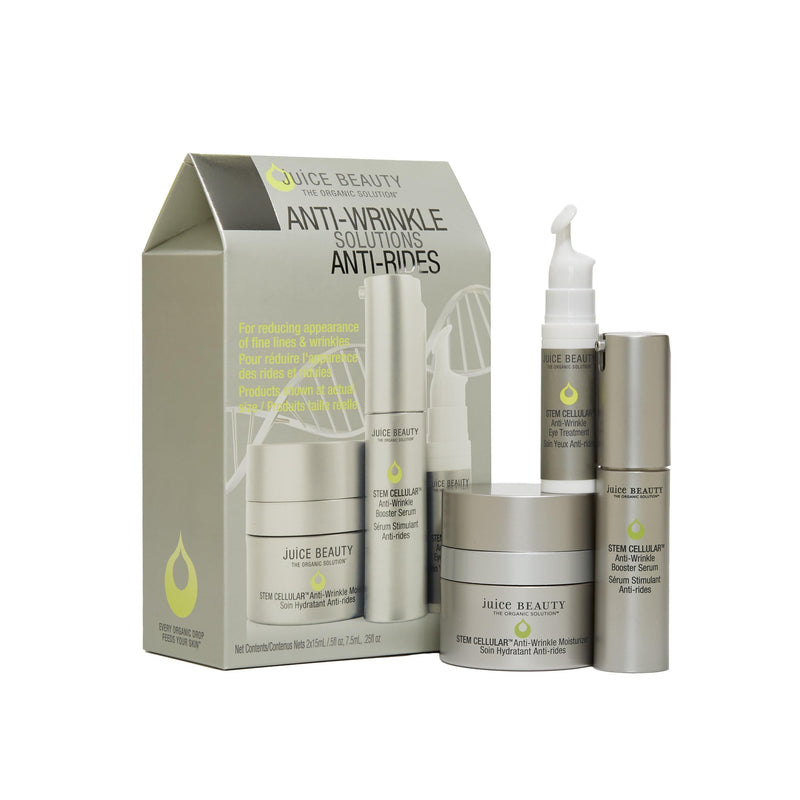 Juice Beauty Gifts STEM CELLULAR Anti Wrinkle Solutions Kit