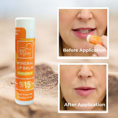 Suntegrity Lip Balm Mineral SPF15 Lip Balm - Pineapple