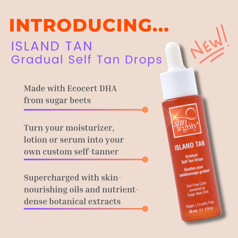 Suntegrity Self Tan Island Tan - Gradual Self Tanning Drops