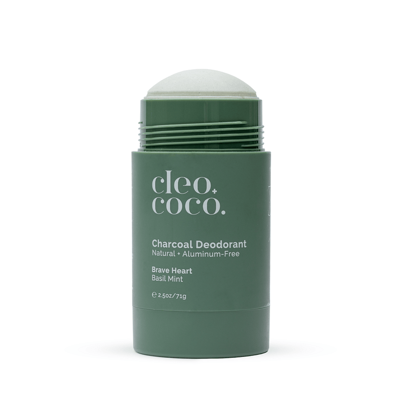 The Clean Beauty Edit  Brave Heart Charcoal Deodorant