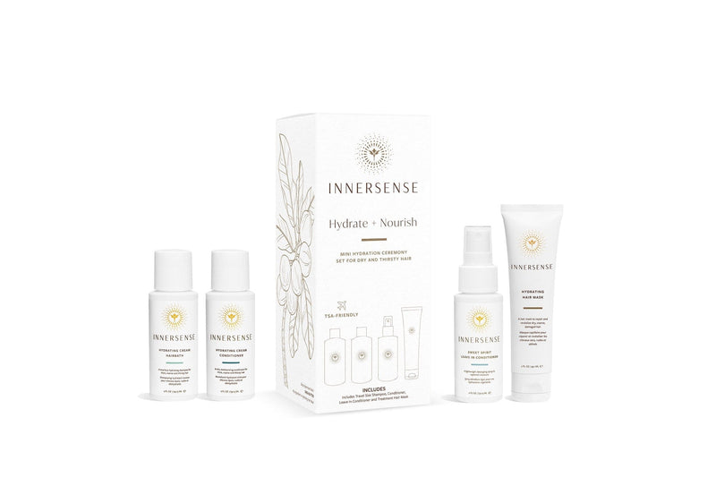 The Clean Beauty Edit  Hydrate + Nourish Holiday Haircare Set