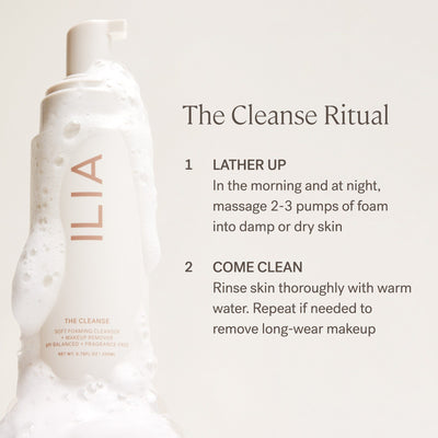 The Clean Beauty Edit  The Cleanse Soft Foaming Cleanser
