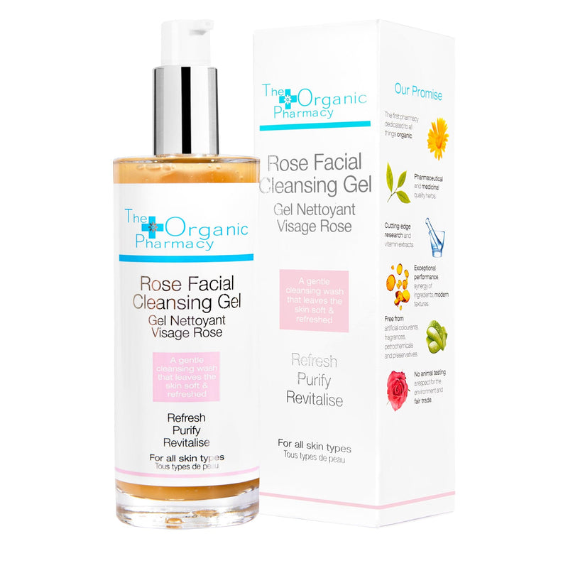 The Organic Pharmacy Cleanser Rose Facial Cleansing Gel